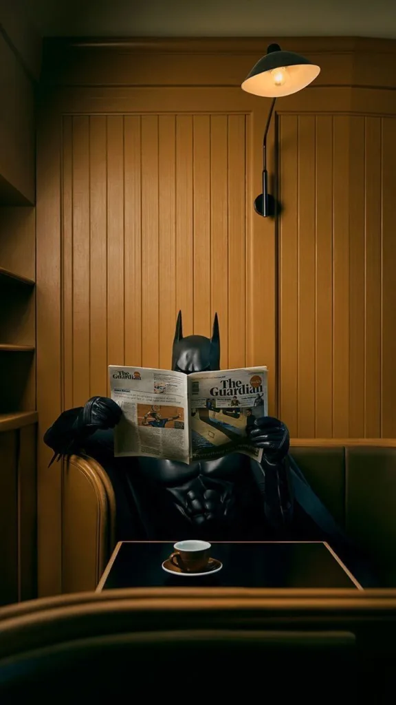 batman reading